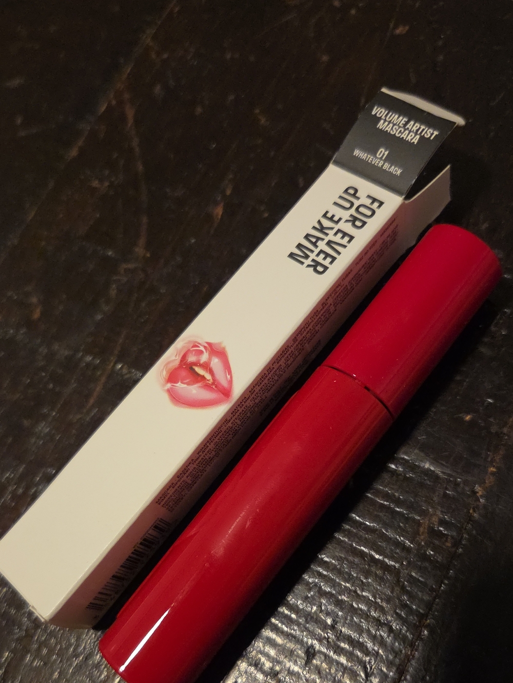 Makeup Forever Volume Artist Mascara in Red Tube - 01 Whatever Black